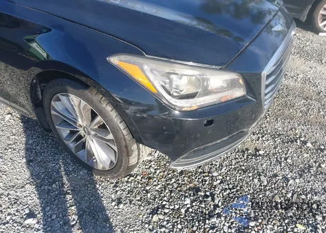 2015 Hyundai Genesis 3.8 from USA, damaged, VIN KMHGN4JE9FU045341